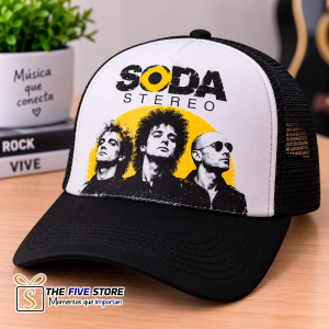 Gorro Trucker color negro